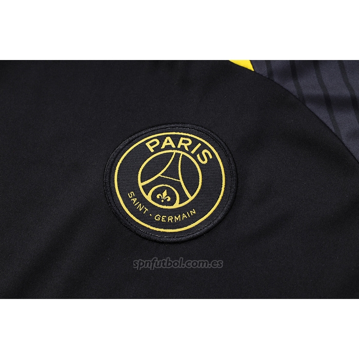 Chandal del Paris Saint-Germain Jordan Manga Corta 2023-2024 Negro - Pantalon Corto